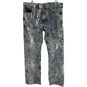 Levi’s 569 Mens Loose Fit Straight Leg Stone Washed Jeans W 36 L 32